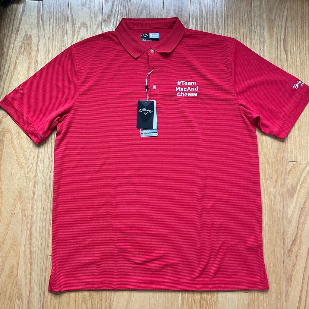 Brand New Bob Evans X Callaway Golf Polo In Red Size Large